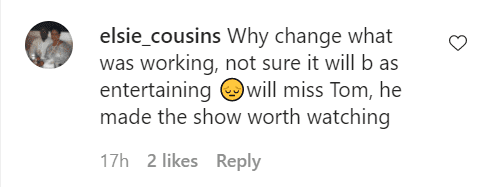 A fan comments on a status by "Dancing with the Stars" on August 17, 2020 | Photo: Instagram/goodmorningamerica