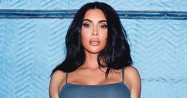 Kim Kardashian Flashes Her Curves In Tight Grey Underwear For Her Skims Collection Photo 1690