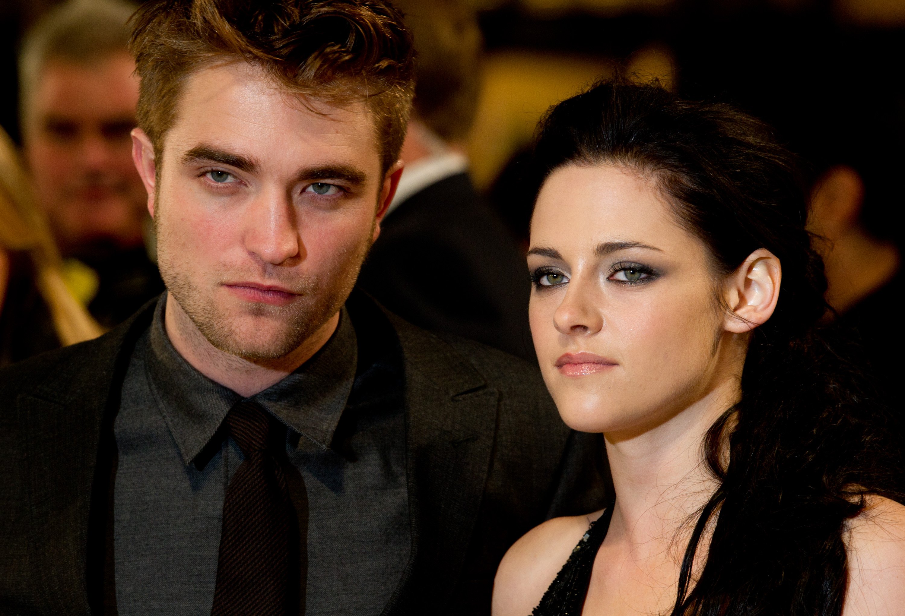 Robert Pattinson and Kristen Stewart attend the UK premiere of "The Twilight Saga: Breaking Dawn Part 1" at Westfield Stratford City on November 16, 2011 in London, England. | Source: Getty Images