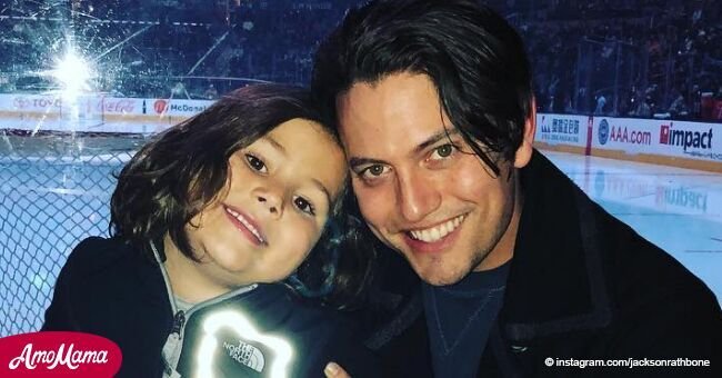 Jackson Rathbone shares an adorable snap with his 5-year-old son. They have the same smile