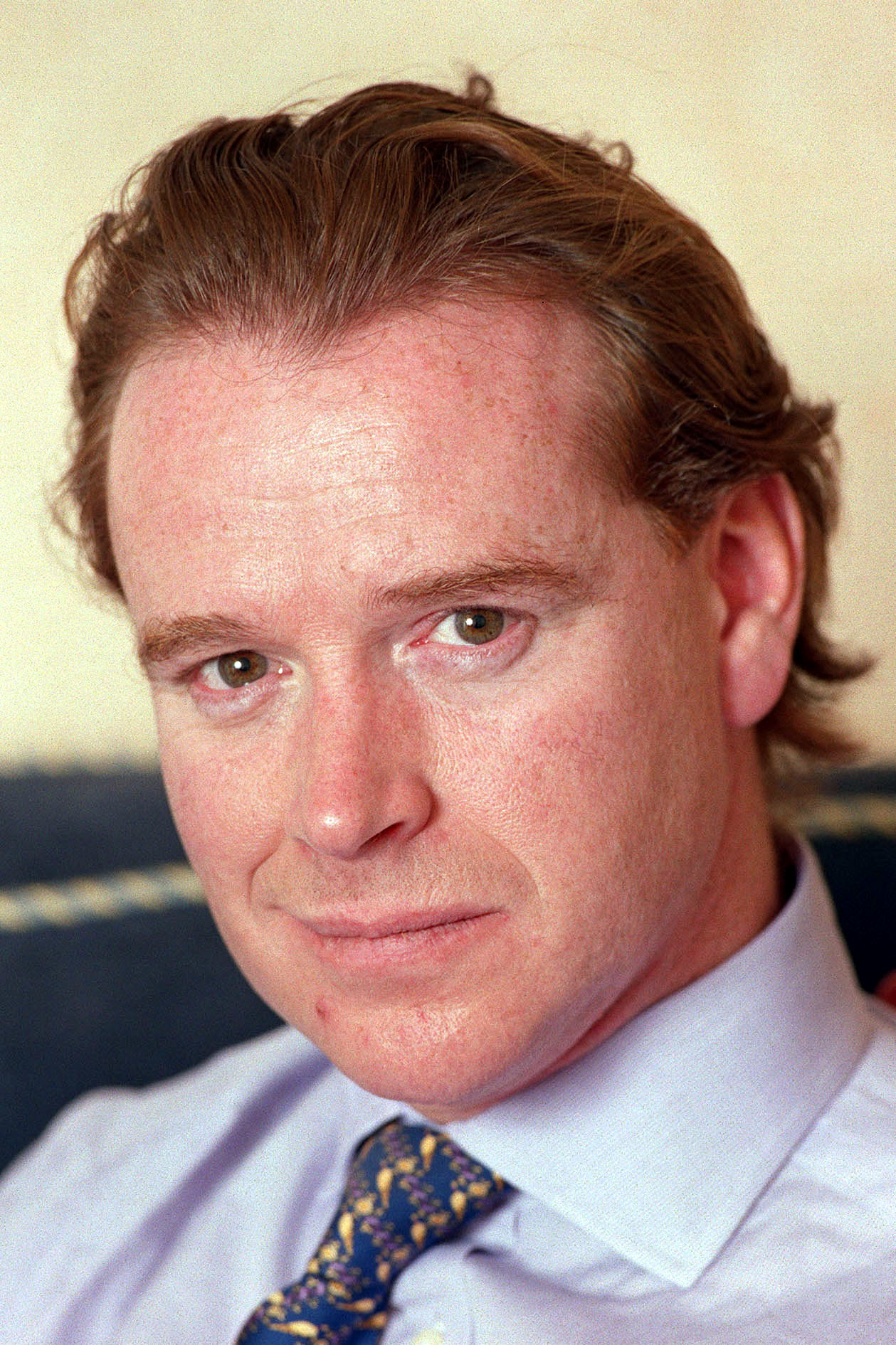 James Hewitt pictured at his London home on October 18, 1999. | Source: Getty Images