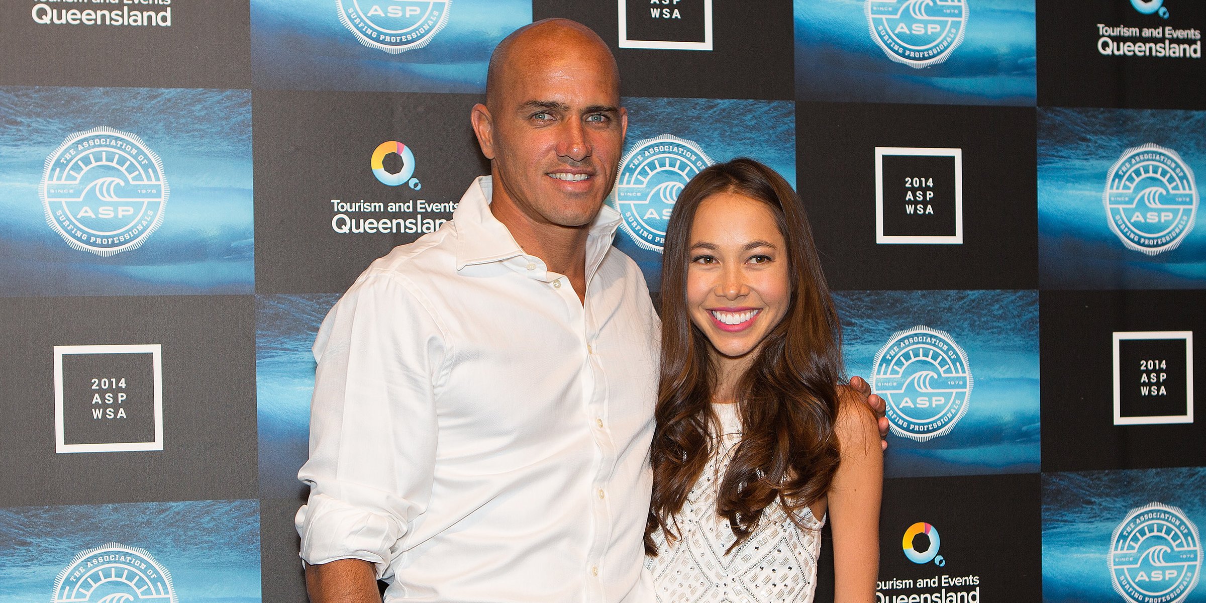 Kelly Slater and Kalani Miller. | Source: Getty Images