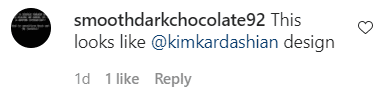 A fan's comment on Blac Chyna's post on Instagram | Photo: Instagram/blac.chyna