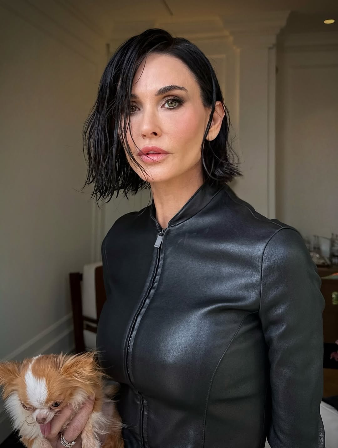 Demi Moore, as seen in a photo posted on February 27, 2026. | Source: Instagram/dimitrishair