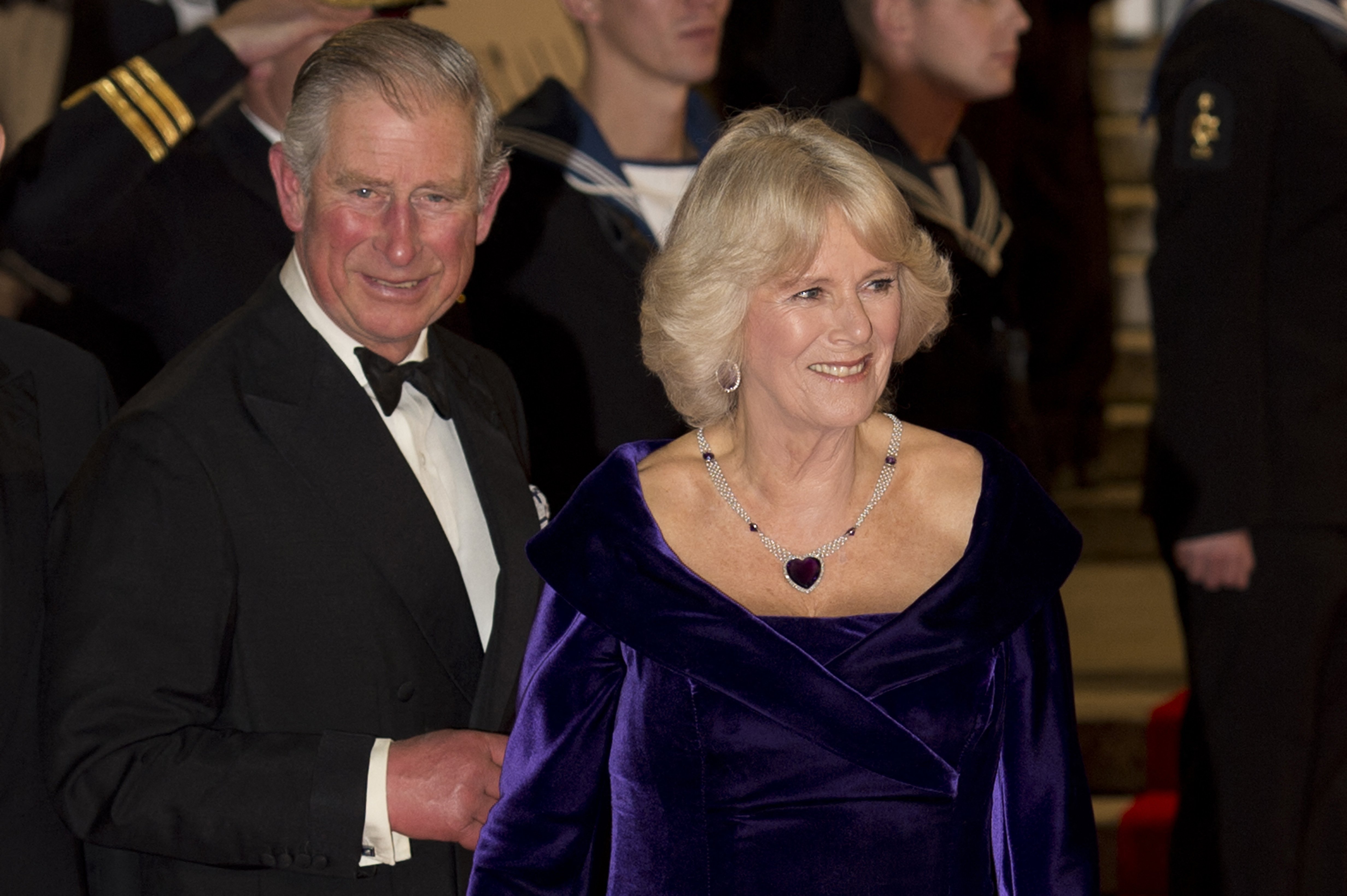 Prince Charles, now-king and Camila, arrive at the Royal Albert Hall in London on October 23, 2012.  | Source: Getty Images