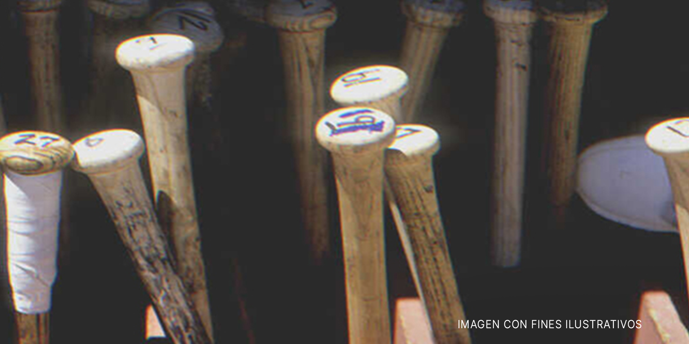 Bates de béisbol | Foto: Shutterstock