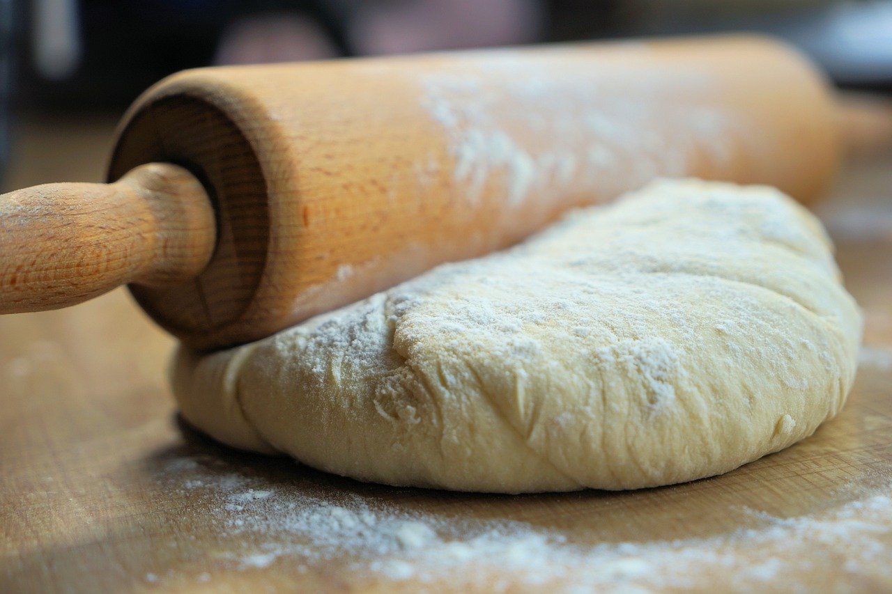 Masa para elaborar pan. | Foto: Pixabay