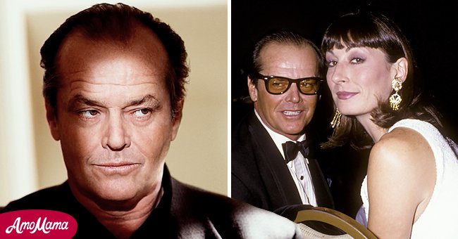 Pictures of Jack Nicholson with actress Anjelica Houston | Photo: Getty Images