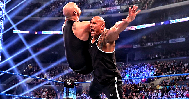 WWE: Dwayne 'The Rock' Johnson returns to the ring - BBC Newsround