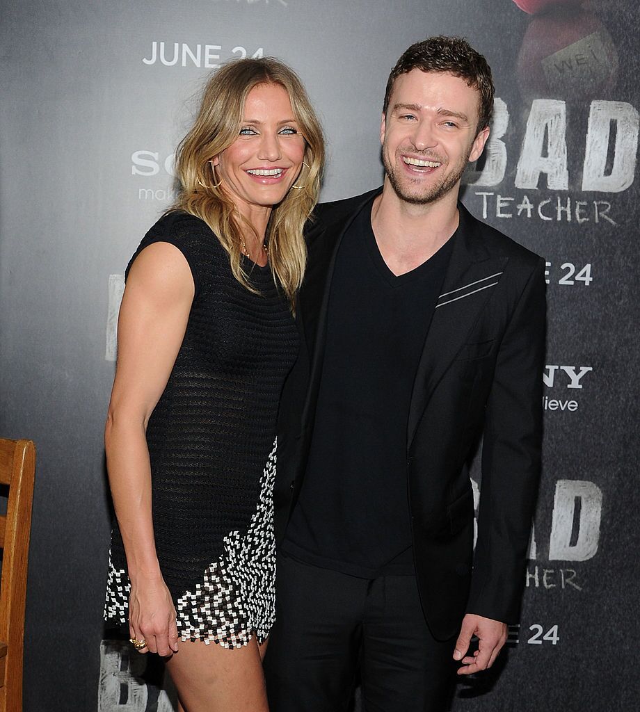 Cameron Diaz and Justin Timberlake at the premiere of "Bad Teacher" in 2011 in New York | Source: Getty Images