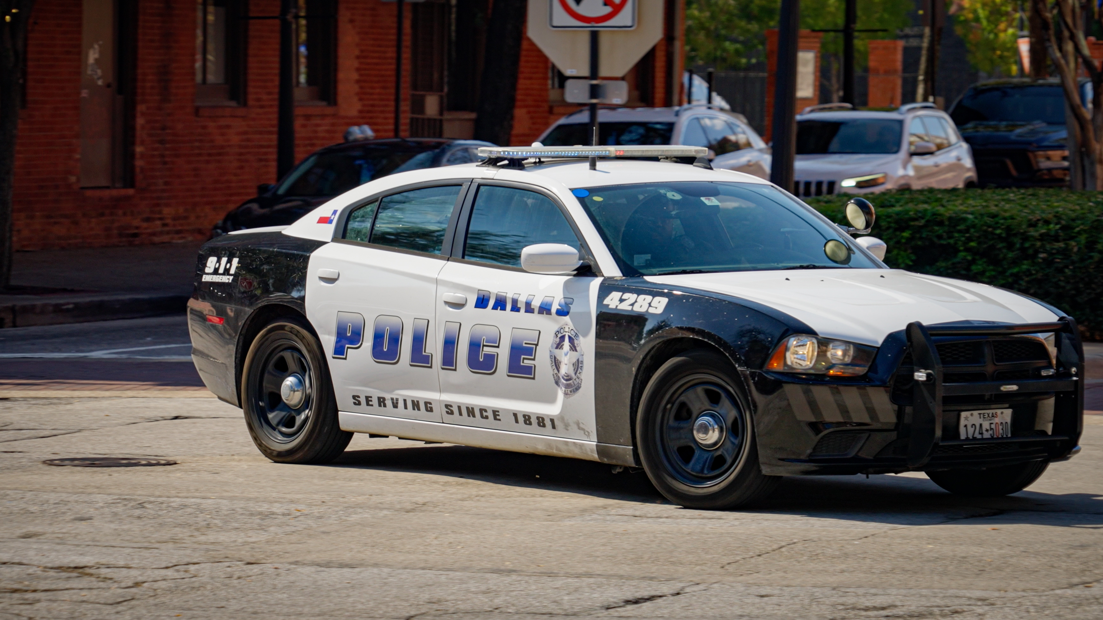 Dallas Police Car on duty | Source: Shutterstock