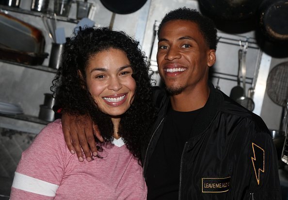 Jordin Sparks and husband Dana Isaiah at The Brooks Atkinson Theatre on September 16, 2019. | Photo: Getty Images