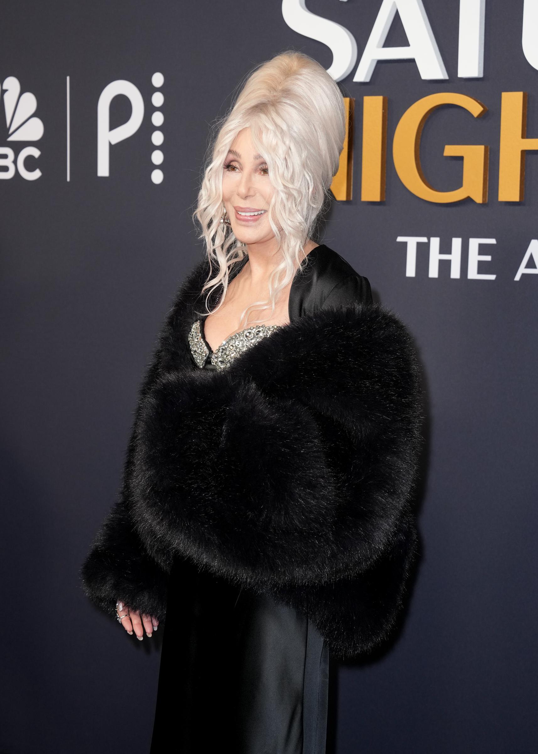 Cher attends the "SNL50: The Anniversary Special" at 30 Rockefeller Center in New York City, on February 16, 2025 | Source: Getty Images