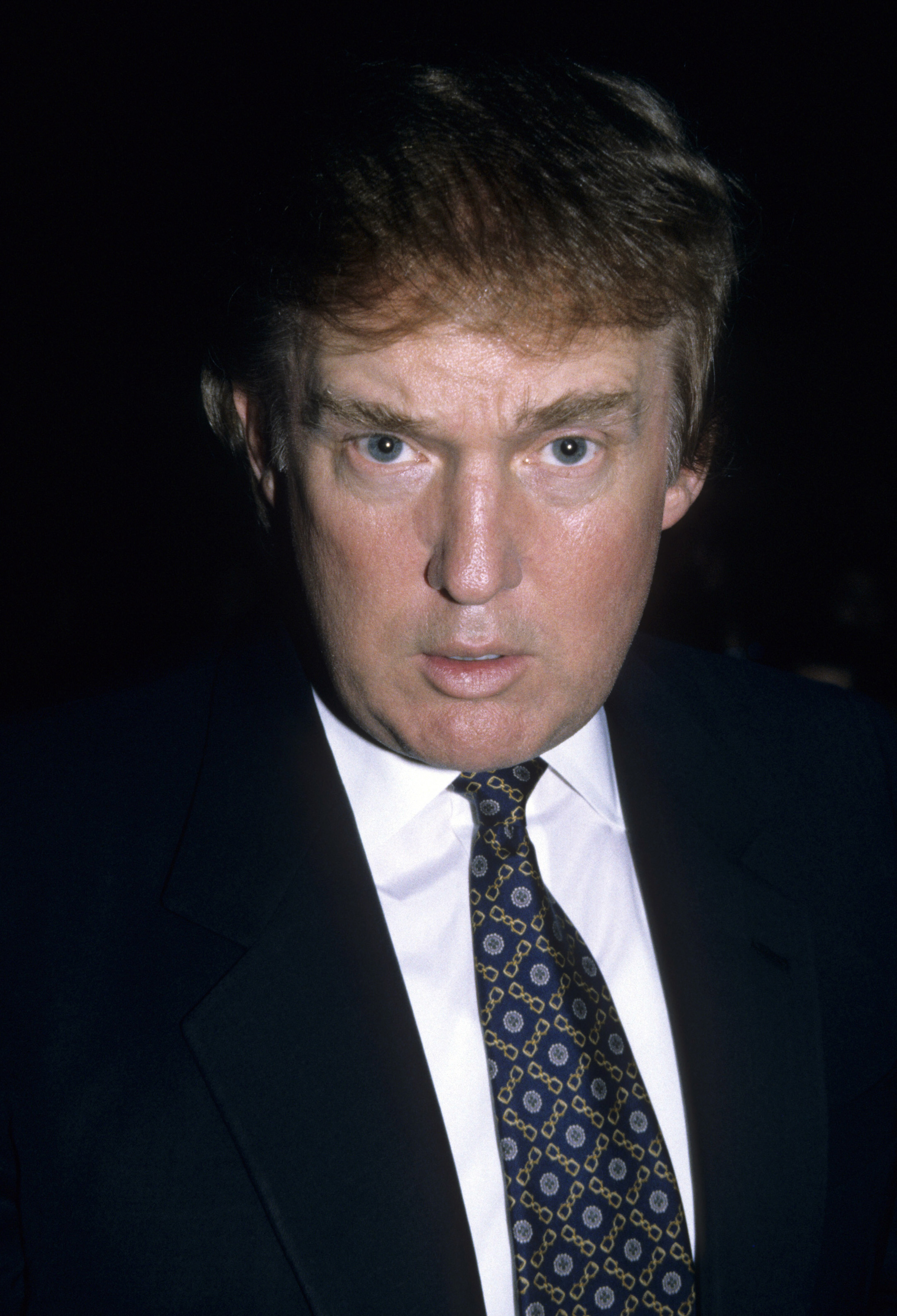 Donald Trump at the Marc Jabobs fashion show on 18 April 1997 in New York. | Source: Getty Images