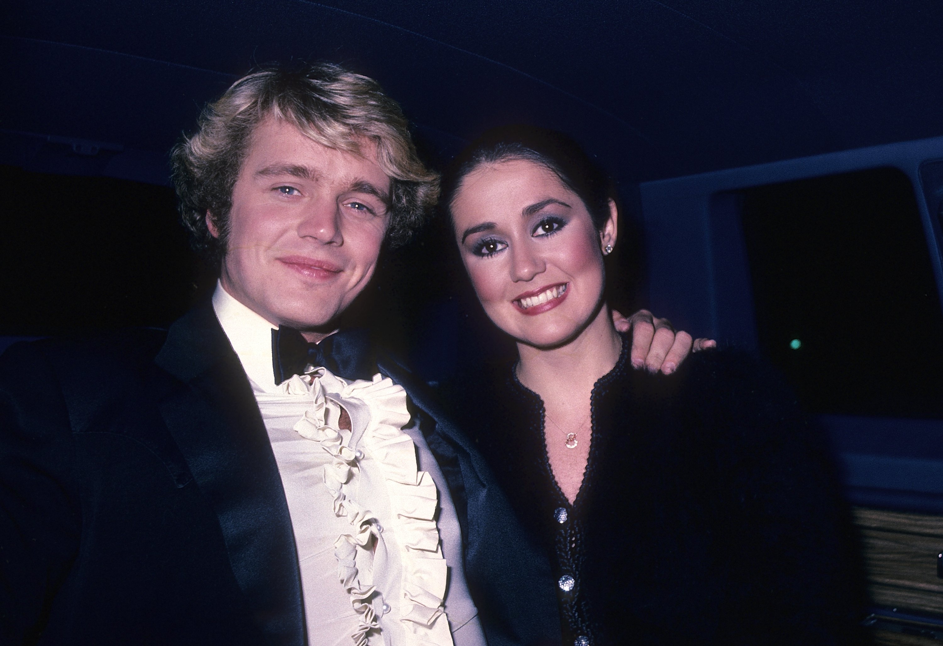 John Schneider and Tawny Little attend the American Video Association's First Annual American Video Awards on April 6, 1983 at the Beverly Theatre in Beverly Hills, California | Photo: GettyImages