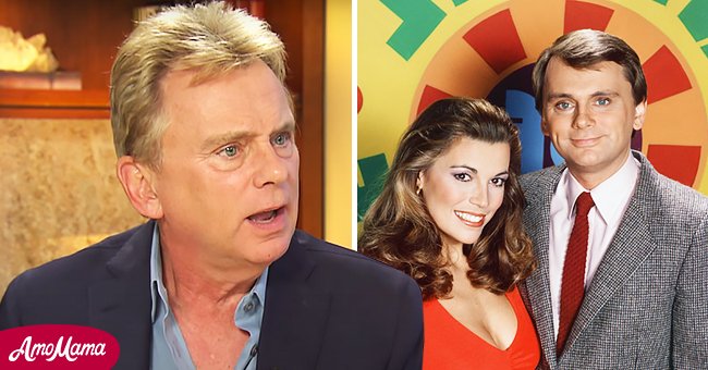 Pat Sajak and Vanna White shooting "Wheel of Fortune" season 10 and Sajak talking to Hoover Institution | Photo: Getty Images - YouTube/Hoover Institution