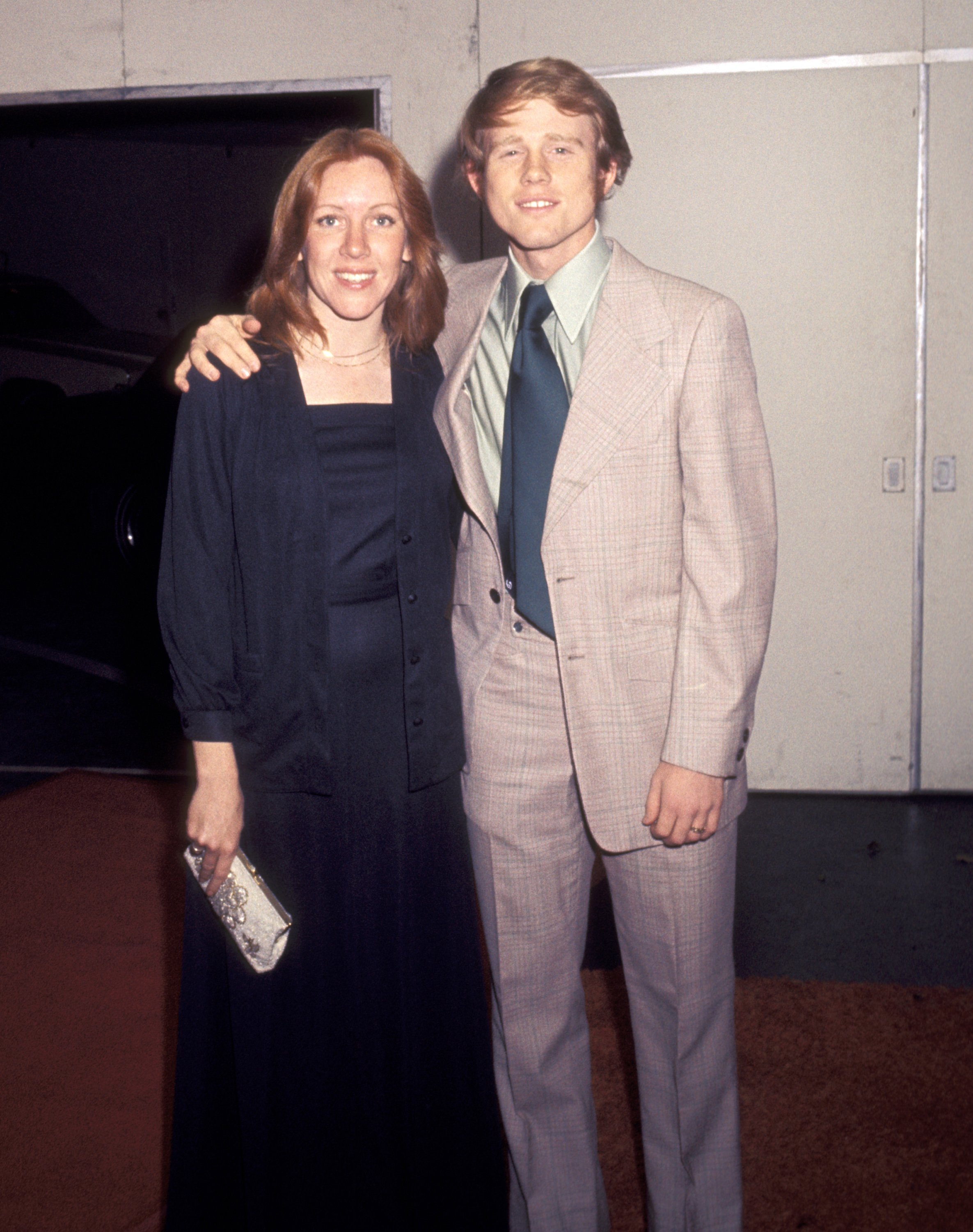 Ron Howard and Cheryl Howard during ABC Affiliate Banquet at Century Plaza Hotel on May 12, 1977 in New York City, New York | Photo: Getty Images