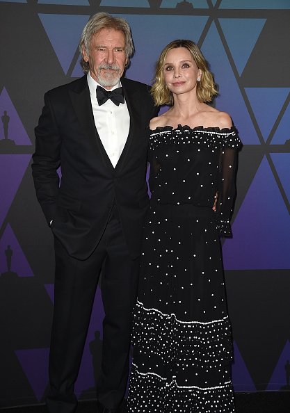 Harrison Ford et Calista Flockhart au Hollywood & Highland Center le 18 novembre 2018 à Hollywood, Californie | Photo : Getty Images