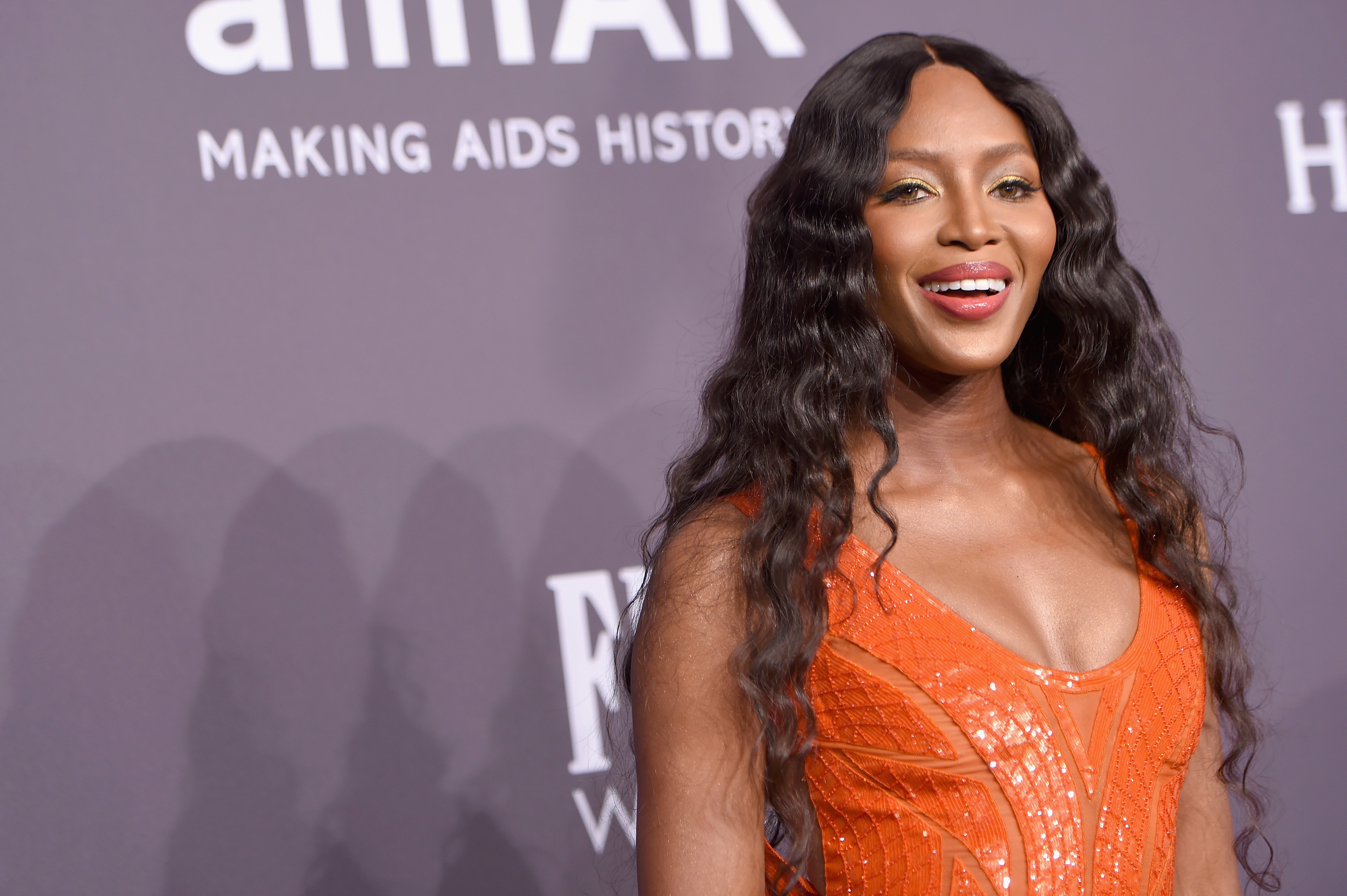  Naomi Campbell attends the 19th Annual amfAR New York Gala. | Source: Getty Images