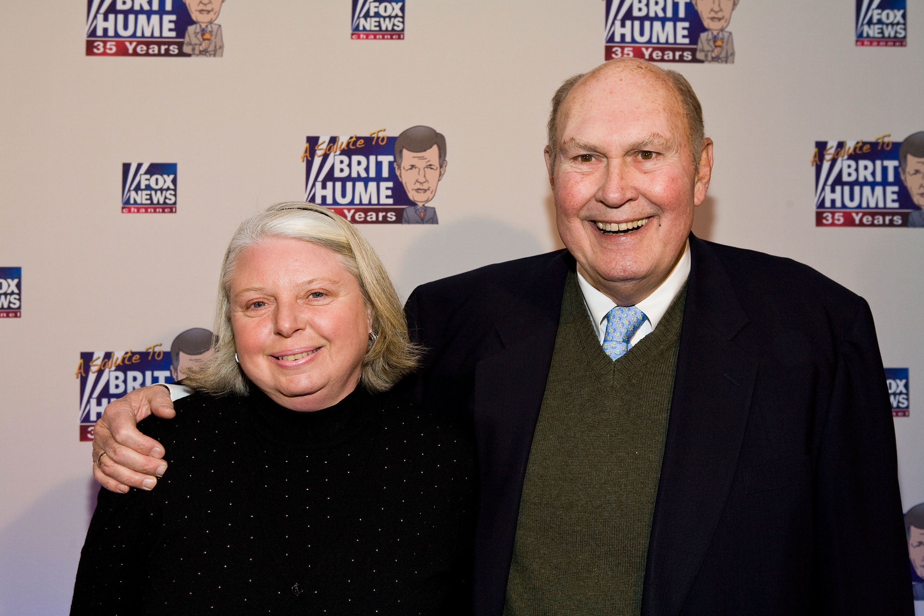 Paris Keenan and Willard Scott during the salute to Brit Hume at Cafe Milano on January 8, 2009, in Washington, DC. | Source: Getty Images