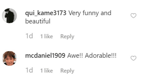 Fan comments on Hannah Selleck's post | Instagram: @hannahselleck