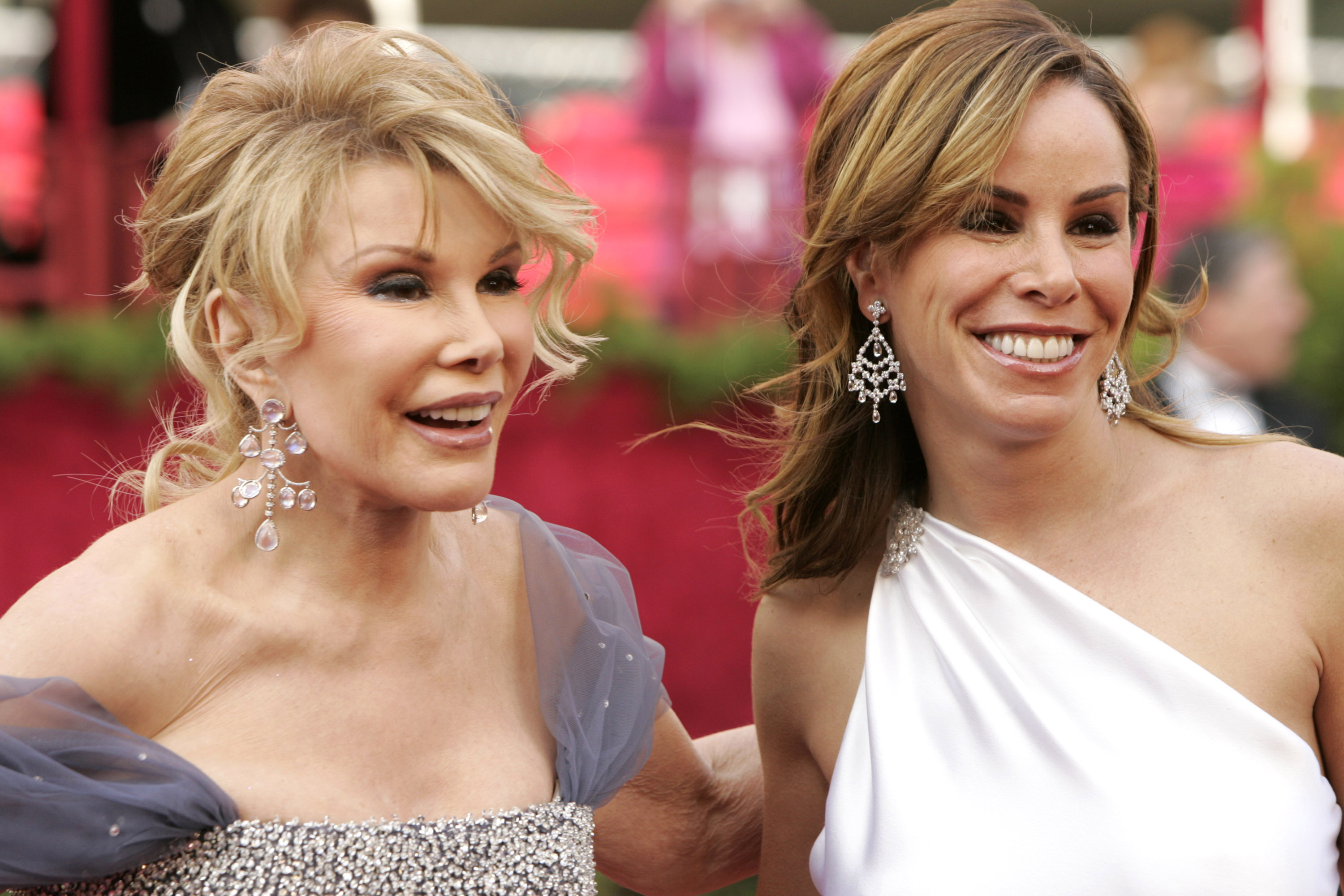 Joan Rivers and Melissa Rivers during The 77th Annual Academy Awards - Arrivals at Kodak Theatre in Los Angeles, California, on February 27, 2005 | Source: Getty Images