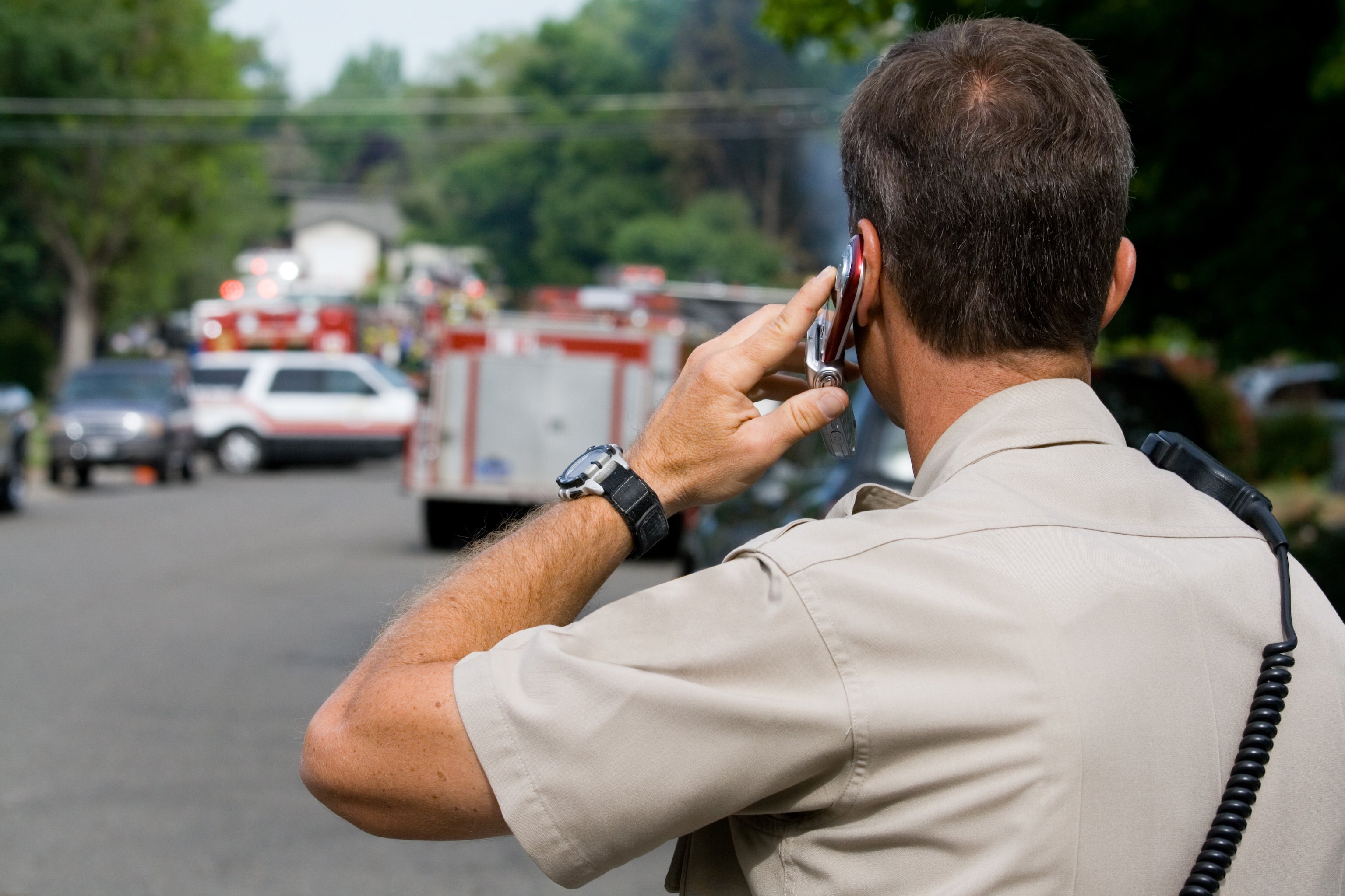 A police officer on a call. | Photo: Getty Images