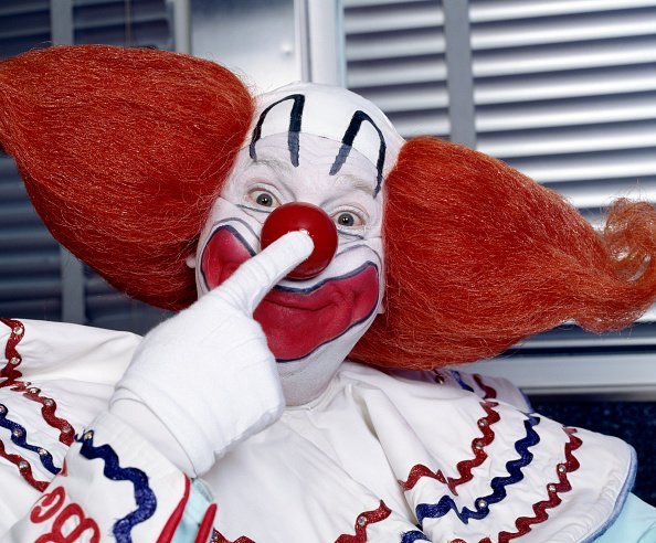 Bozo the Clown, an early television personality stars on "TV's All-Time Favorites." | Photo: Getty Images.