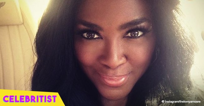 Kenya Moore stuns in pink, mini dress on date night with husband Marc Daly