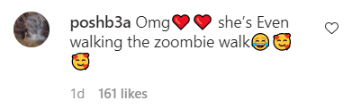 A fan commenting on Remy Ma's post of her family's zombie-themed Halloween look. | Photo: Instagram/Remyma