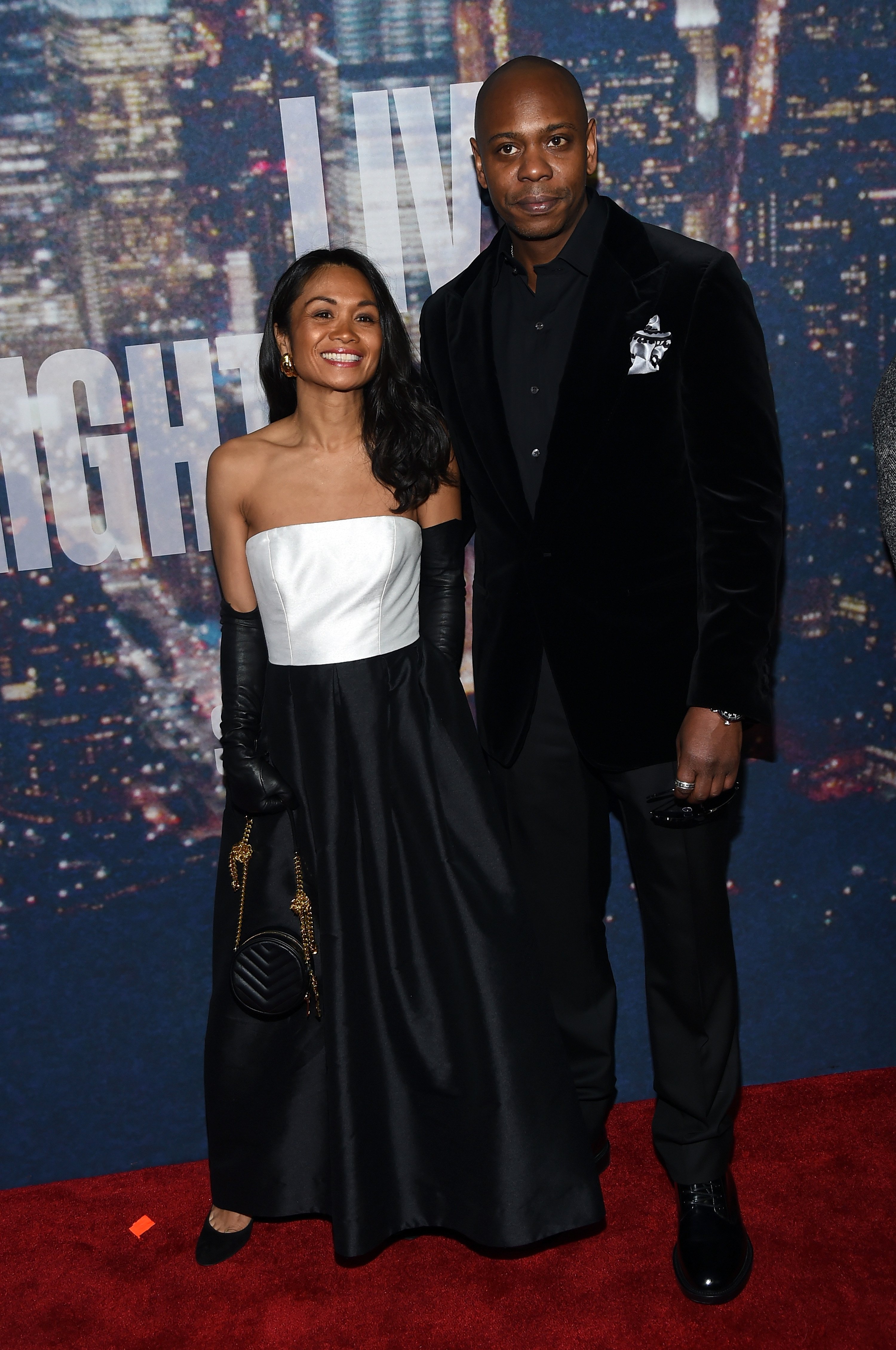 Elaine Chappelle (L) and Dave Chappelle attend SNL 40th Anniversary Celebration at Rockefeller Plaza on February 15, 2015 in New York City | Photo: Getty Images