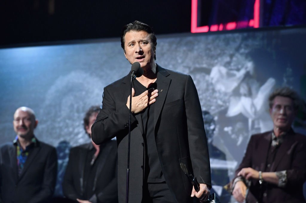 Inductee Steve Perry of Journey speaks onstage at the 32nd Annual Rock & Roll Hall Of Fame Induction Ceremony at Barclays Center on April 7, 2017. | Photo: Getty Images