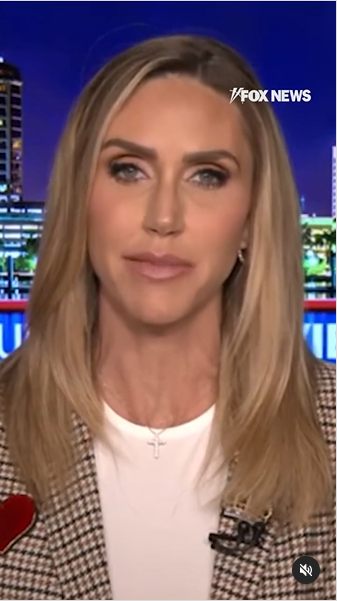 Lara Trump on Fox News, from a post dated March 20, 2025 | Source: Instagram/foxnews