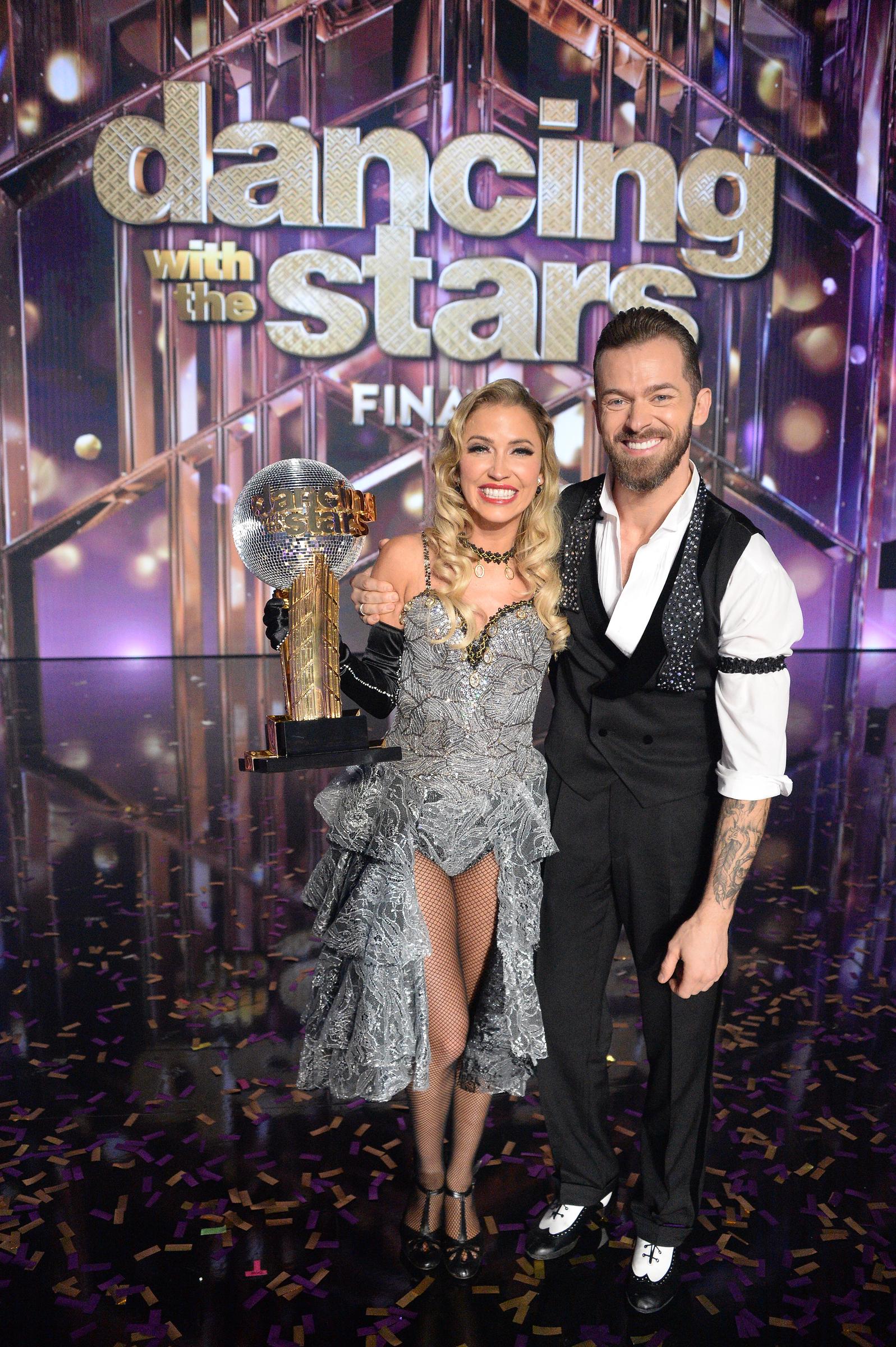 Kaitlyn Bristowe and Artem Chigvintsev on the set of "Dancing with the Stars," 2020 | Source: Getty Images