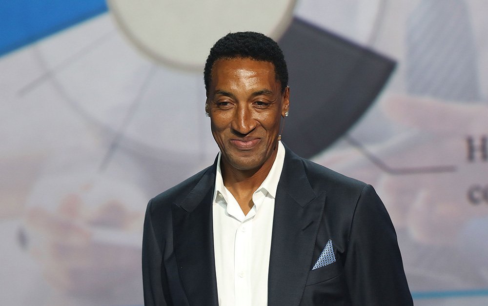 Scottie Pippen att the 2016 Market America Conference on February 4, 2016. | Photo: Getty Images.
