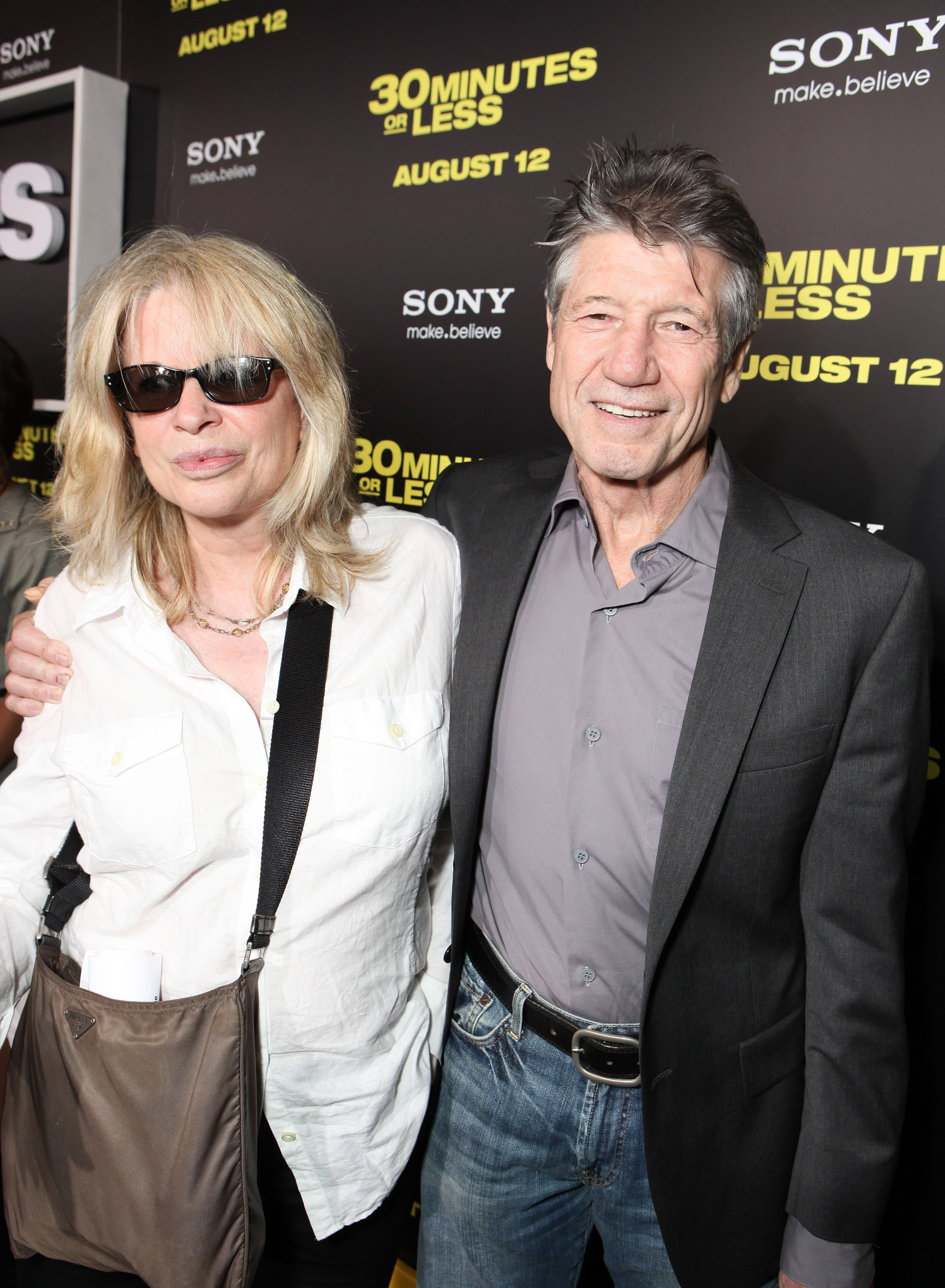 Marie-France Ward and Fred Ward at the premiere of "30 Minutes Or Less" on August 8, 2011, in Hollywood, California. | Source: Getty Images