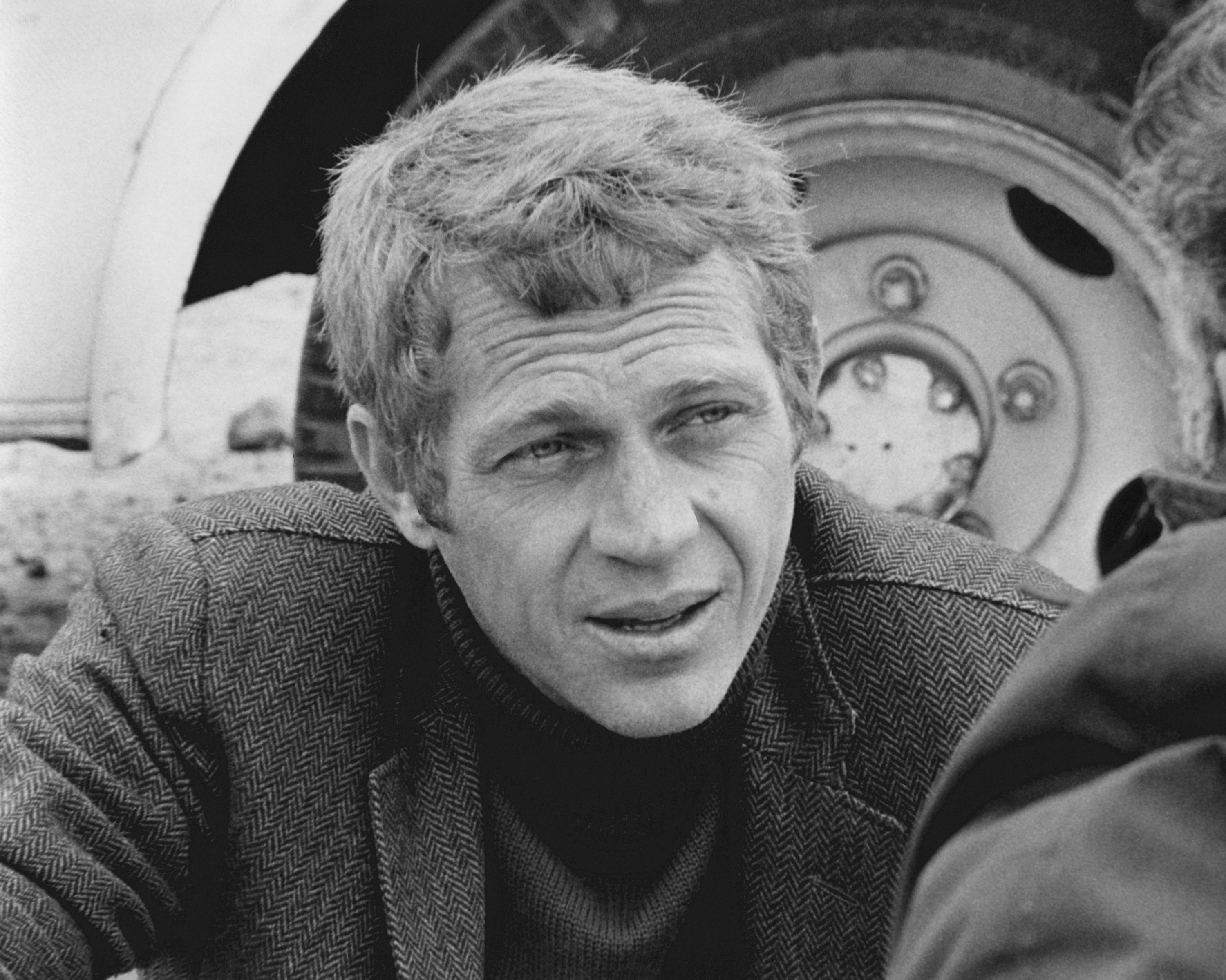 Steve McQueen in California 1968. |  Source: Getty Images