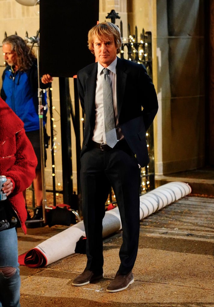 Owen Wilson en el set de 'Marry Me' el 15 de noviembre de 2019 en Nueva York. | Foto: Getty Images