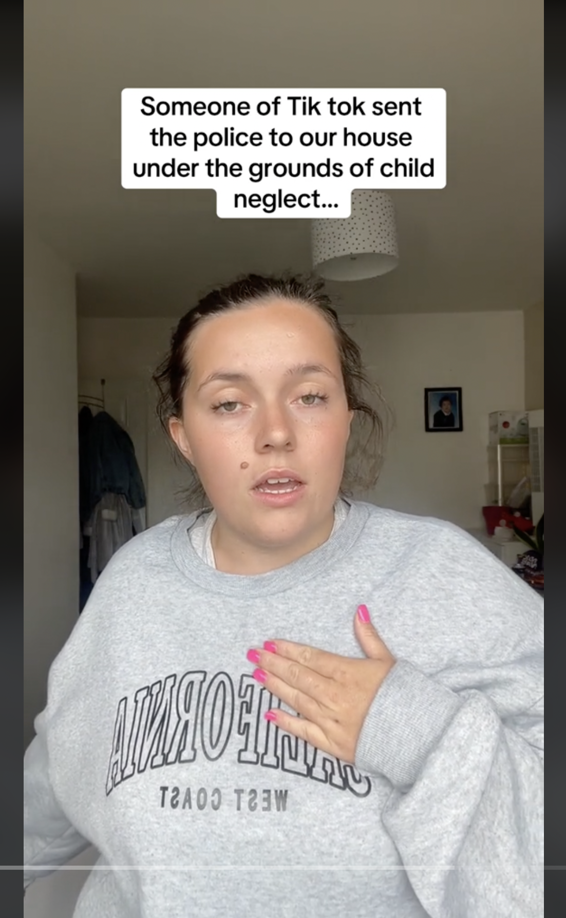 Nicole Austin shares her thoughts on someone sending the police to her house on the grounds of child neglect, as seen in a clip dated June 12, 2024 | Source: TikTok/@theaustins_1
