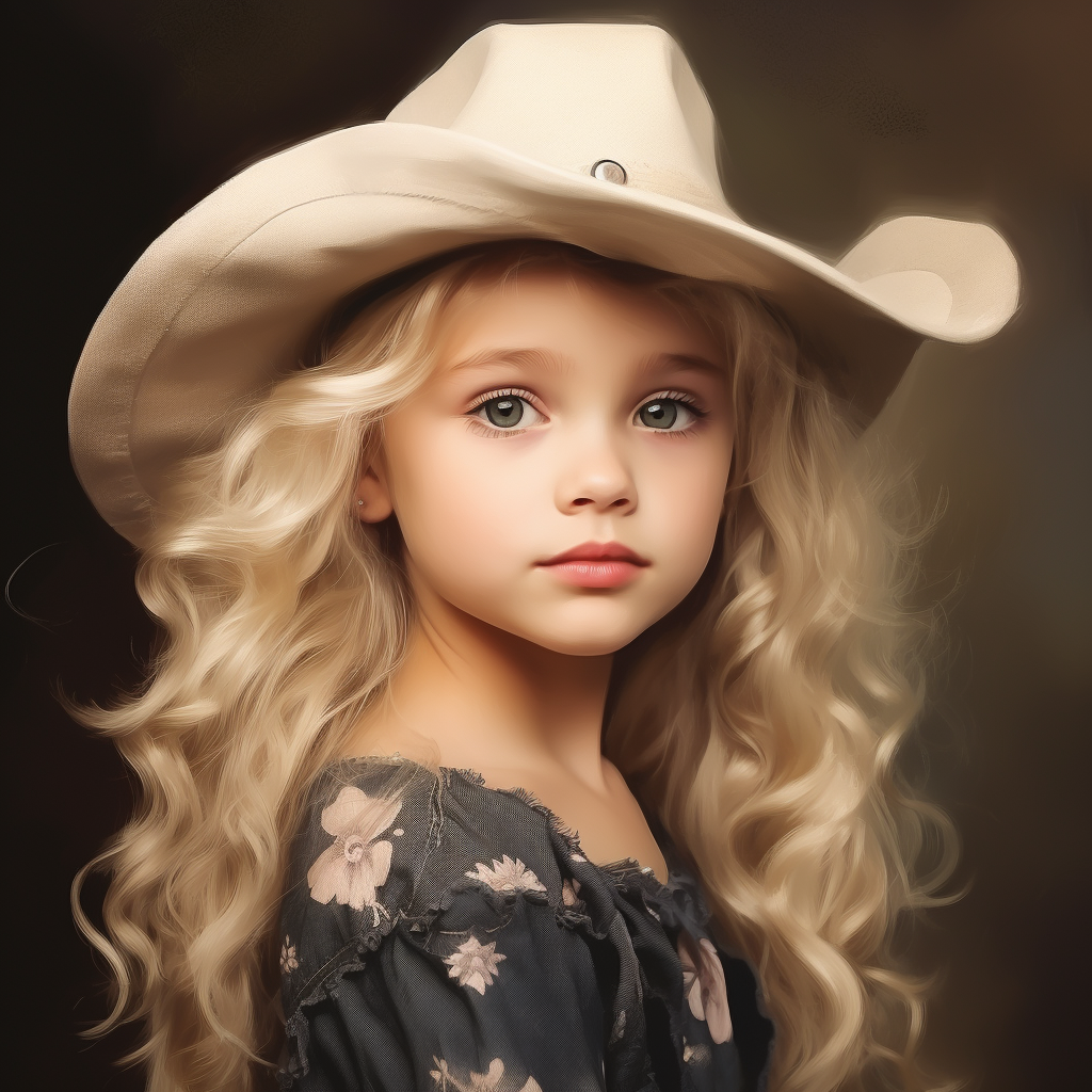 How Dolly Parton's young granddaughter might look via AI | Source: Midjourney