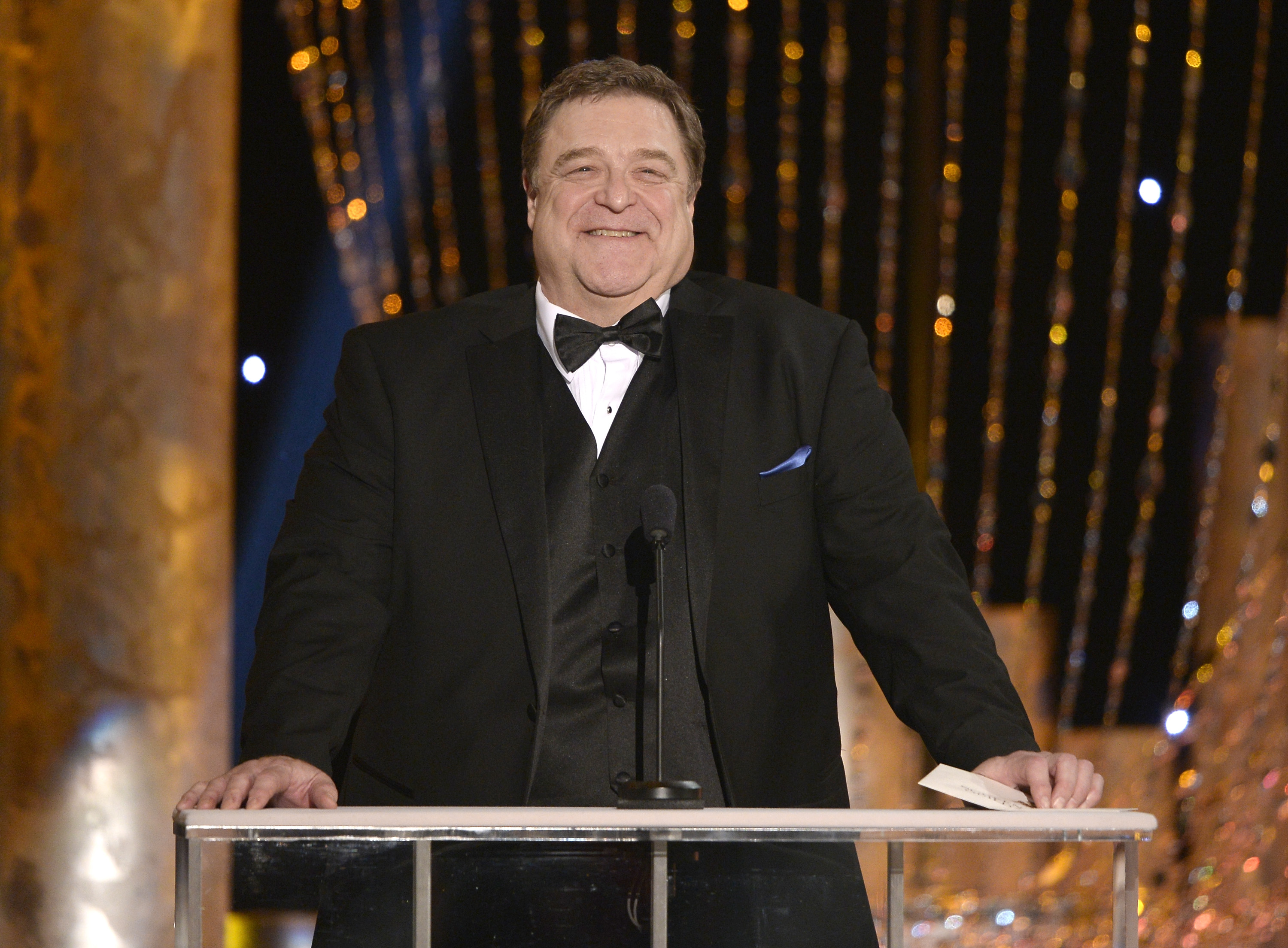John Goodman onstage during the 20th Annual Screen Actors Guild Awards at The Shrine Auditorium on January 18, 2014, in Los Angeles, California. | Source: Getty Images