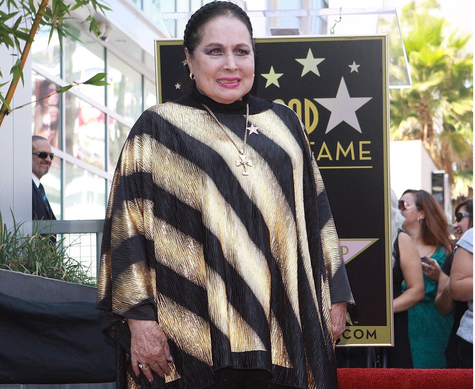 Flor Silvestre en evento del Salón de la Fama de Hollywood en 2012. | Foto: Getty Images