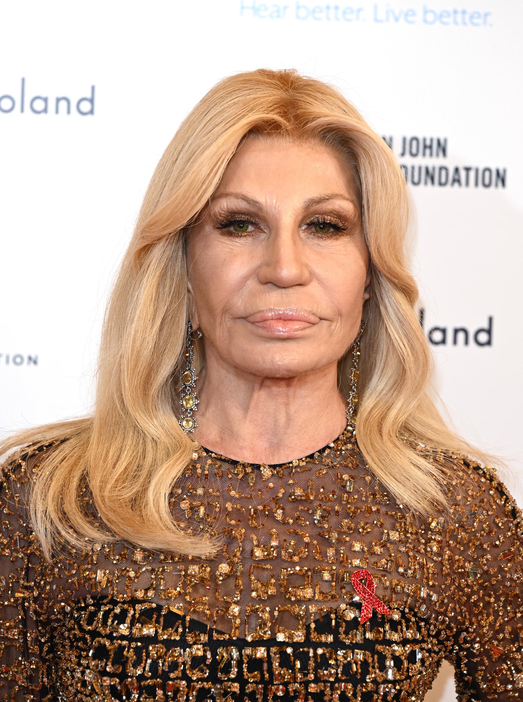 Donatella Versace | Source: Getty Images