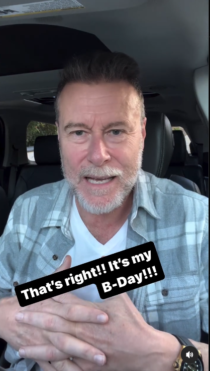 Dean McDermott shares warm reflections about his sobriety on his 57th birthday, posted in November 2023. | Source: Instagram/imdeanmcdermott/