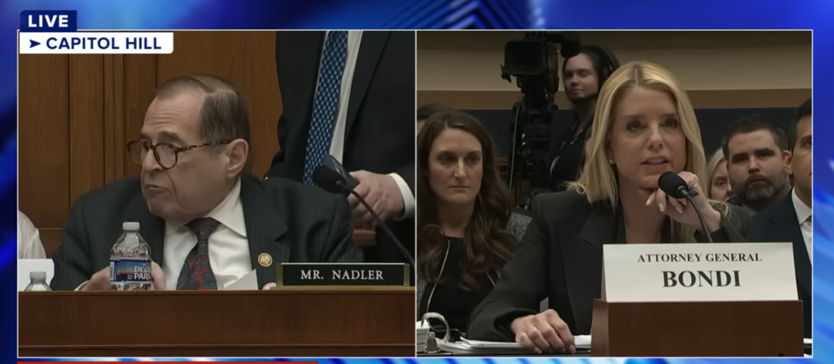 Pam Bondi as seen in a video posted on February 11, 2026 | Source: YouTube/ABC News