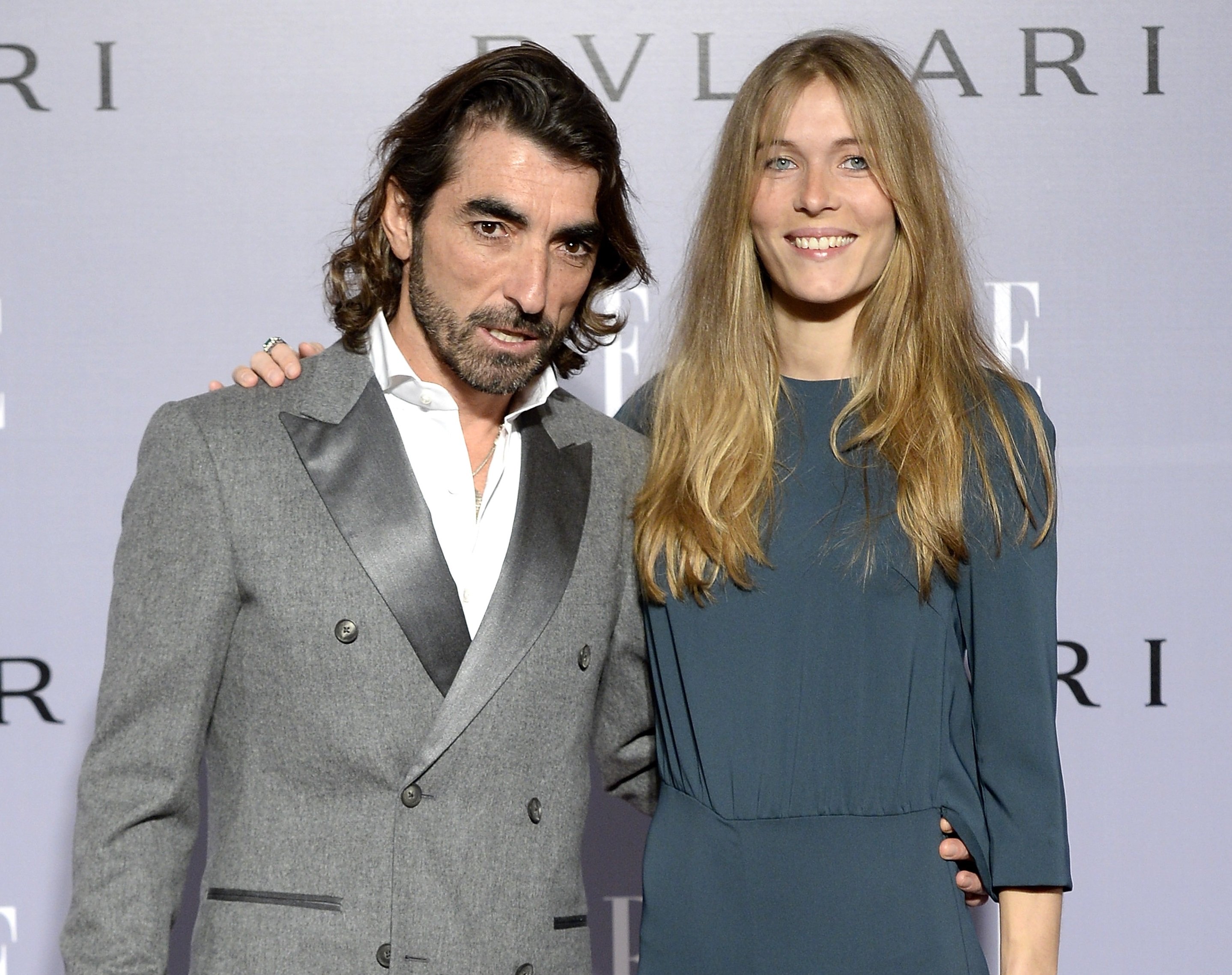 Javier Hidalgo y Sol González en el cumpleaños de Eugenia Silva en Madrid, en enero de 2016. | Foto: Getty Images