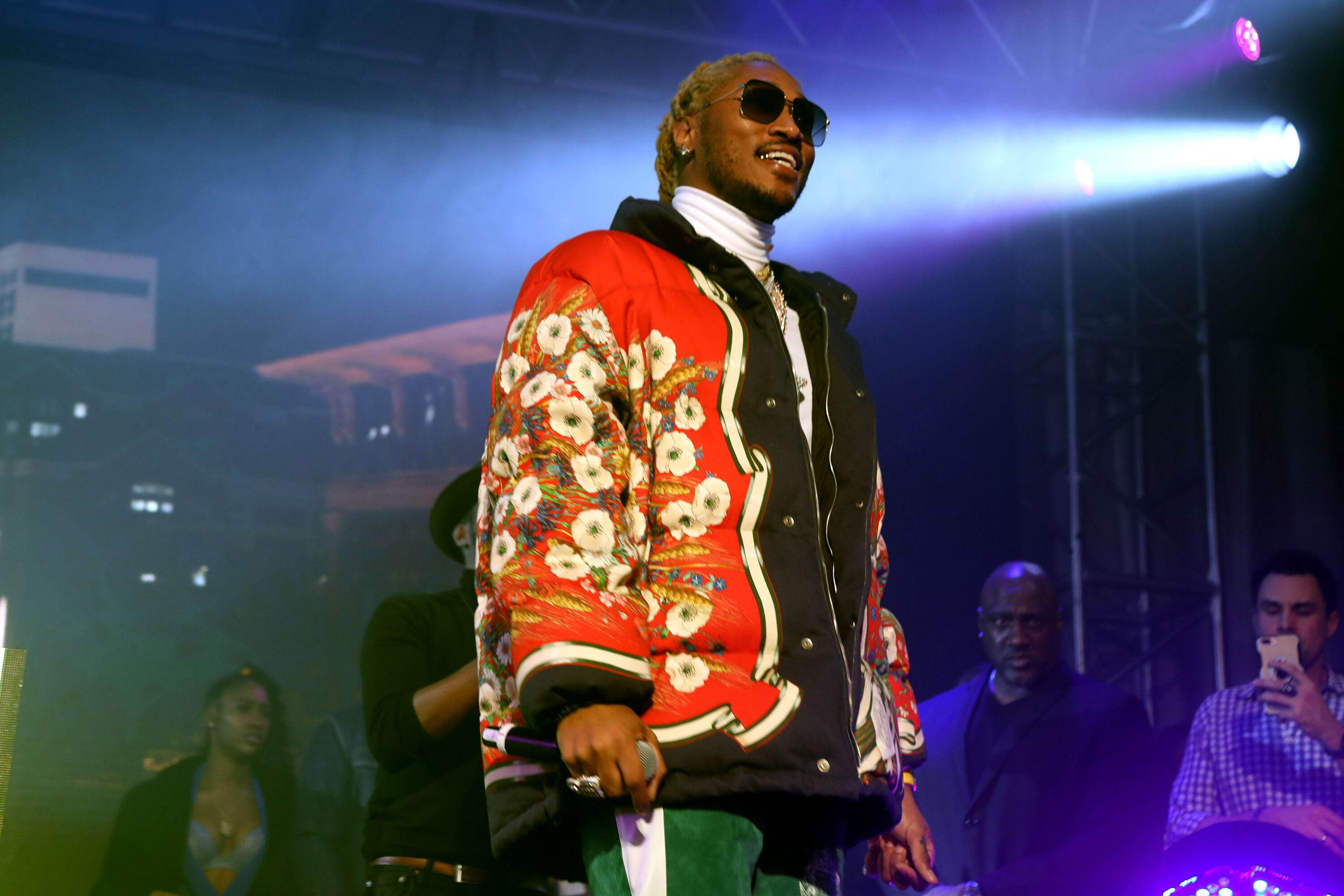 Rapper Future in concert/ Source: Getty Images