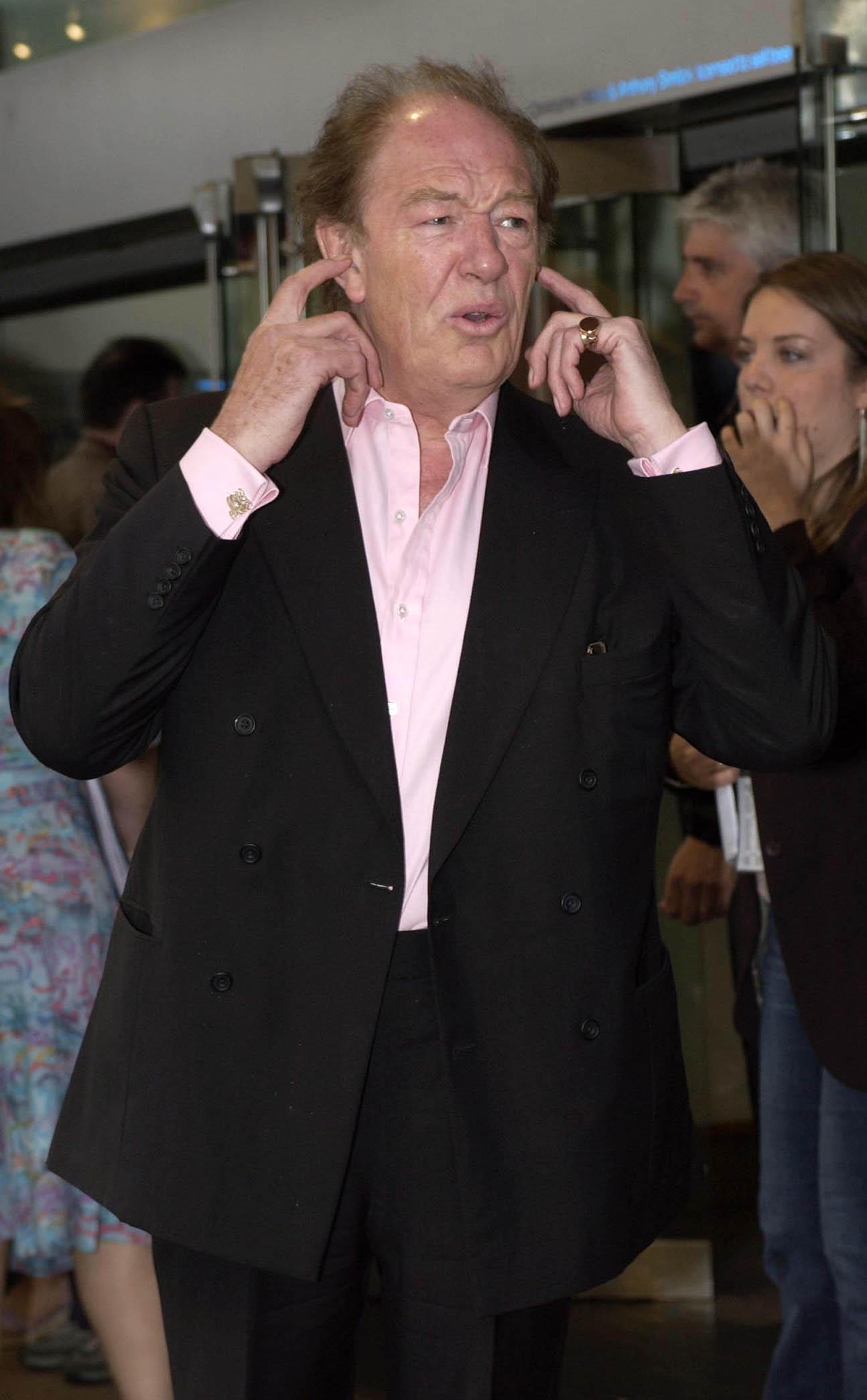 Michael Gambon at UK premiere of Harry Potter And The Prisoner of Azkaban in Central London | Source: Getty Images