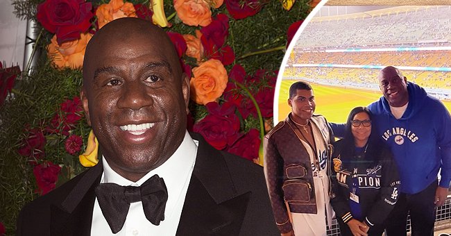 Magic Johnson's Son EJ Looks Stylish In a Louis Vuitton Jacket Posing ...