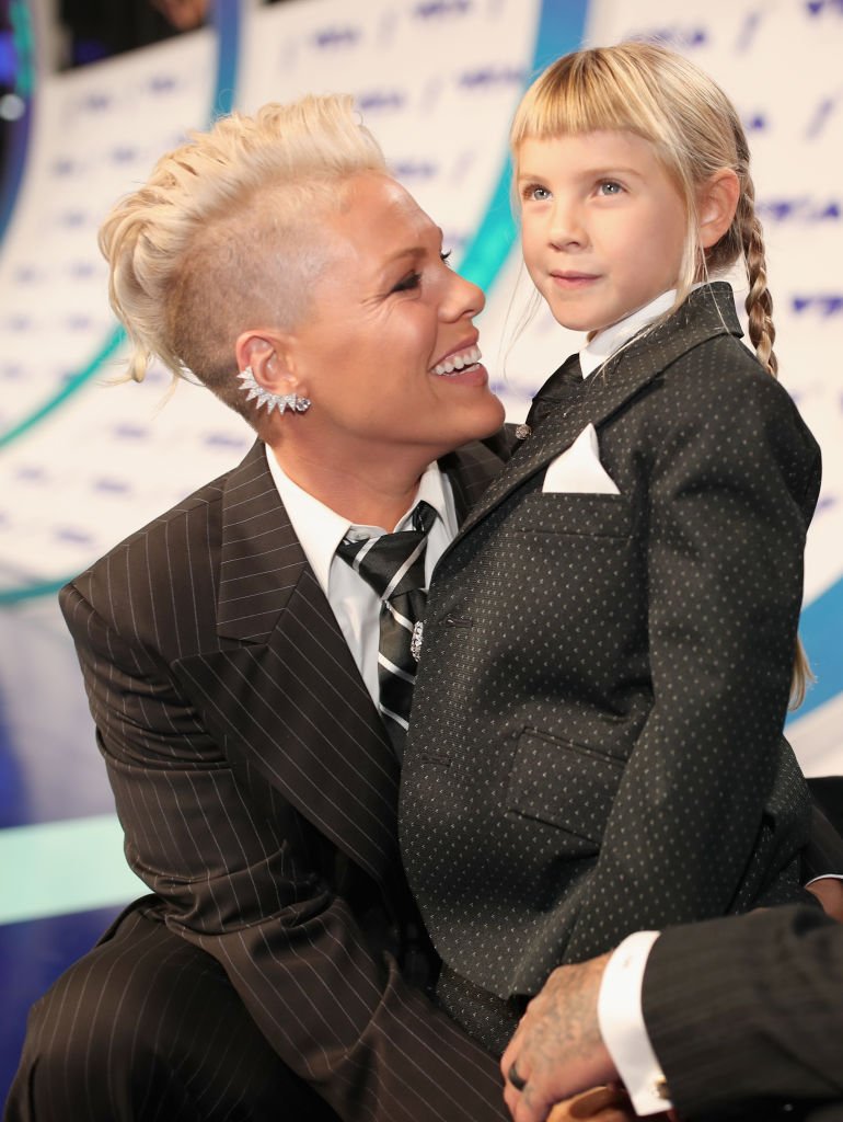 Pink and her daughter Willow Hart. I Image: Getty Images.
